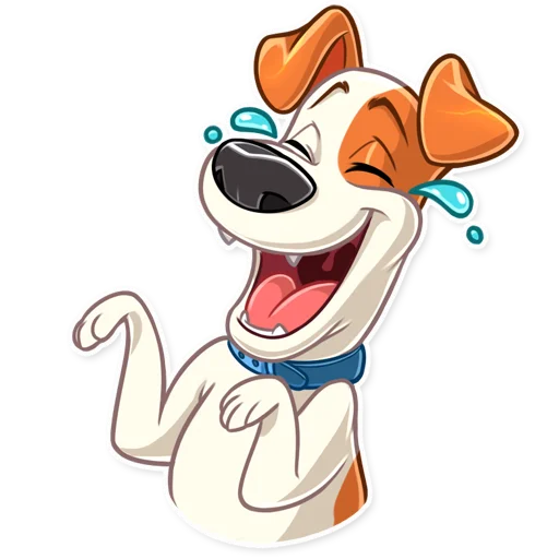 Sticker from the "The Secret Life of Pets" sticker pack