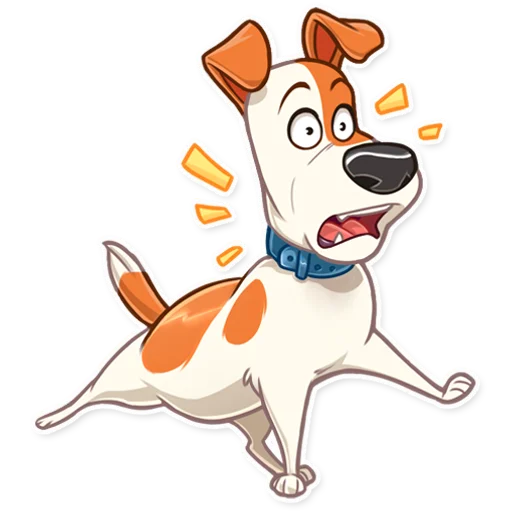 Sticker from the "The Secret Life of Pets" sticker pack