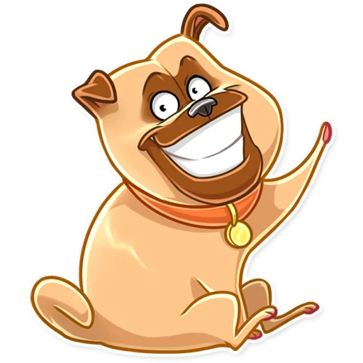 Sticker from the "The Secret Life of Pets" sticker pack