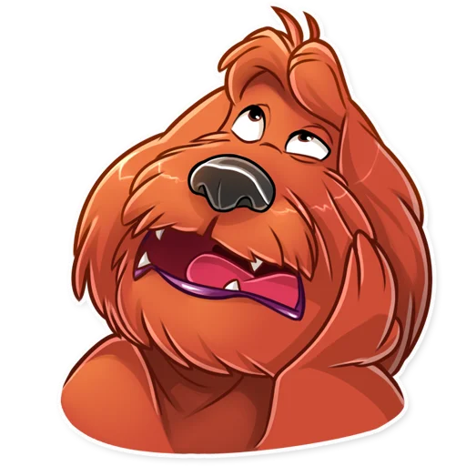 Sticker from the "The Secret Life of Pets" sticker pack