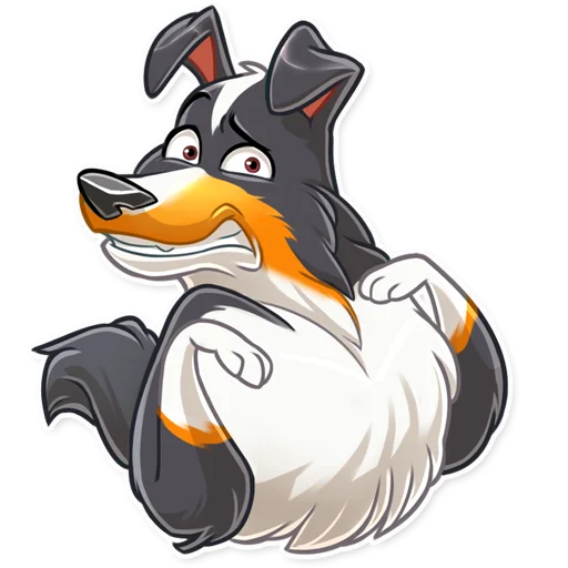 Sticker from the "The Secret Life of Pets" sticker pack