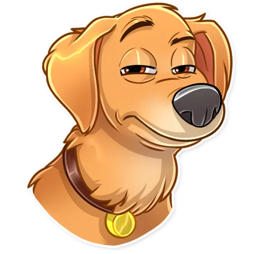 Sticker from the "The Secret Life of Pets" sticker pack