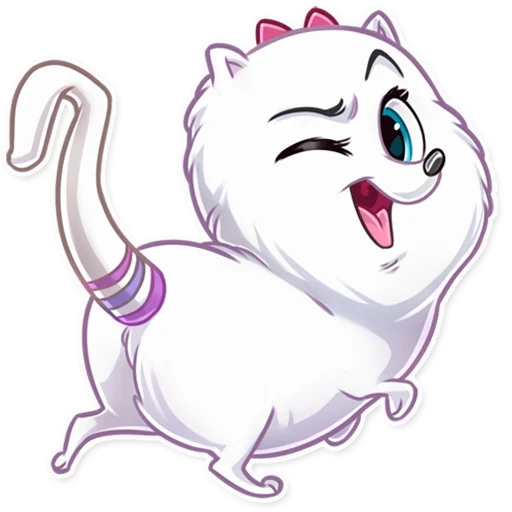 Sticker from the "The Secret Life of Pets" sticker pack