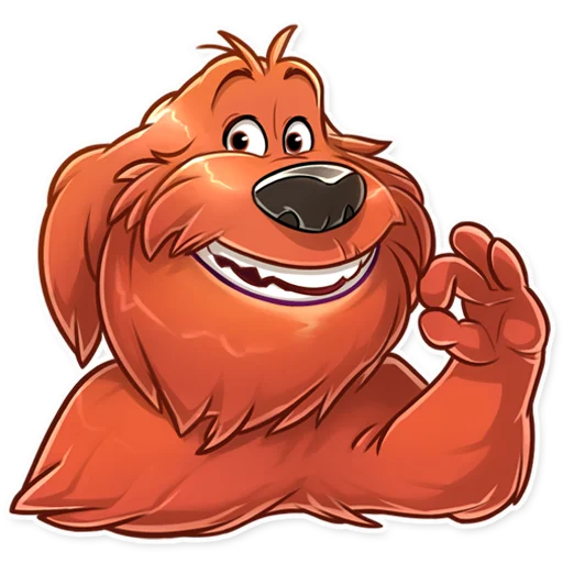 Sticker from the "The Secret Life of Pets" sticker pack