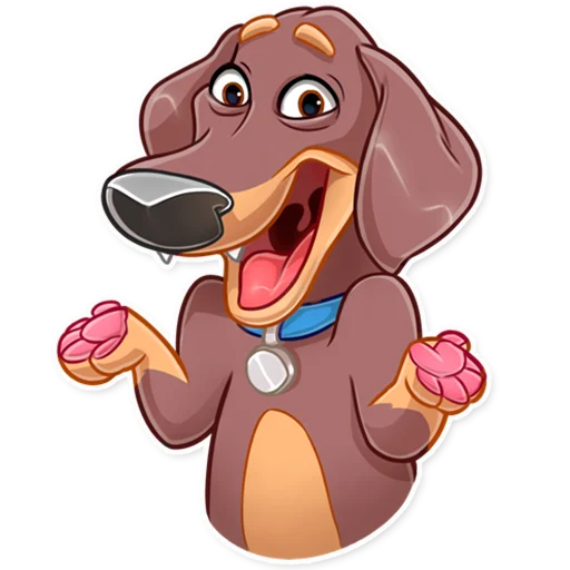 Sticker from the "The Secret Life of Pets" sticker pack