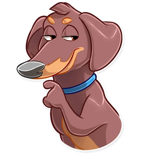 Sticker from the "The Secret Life of Pets" sticker pack