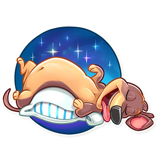 Sticker from the "The Secret Life of Pets" sticker pack