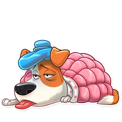 Sticker from the "The Secret Life of Pets" sticker pack