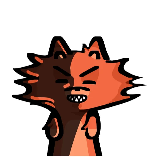 Sticker from the "Кот Фуня" sticker pack