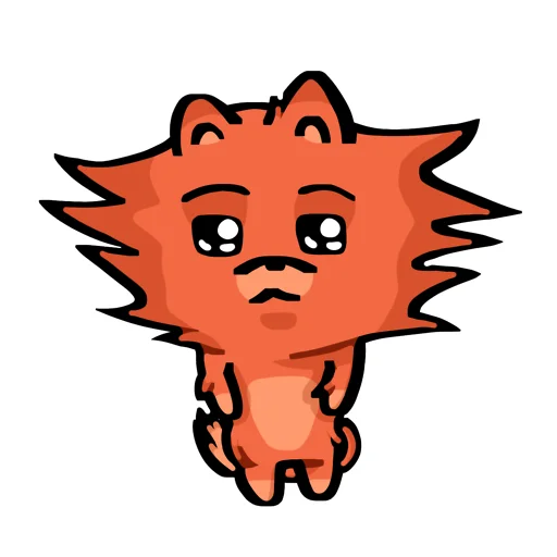 Sticker from the "Кот Фуня" sticker pack