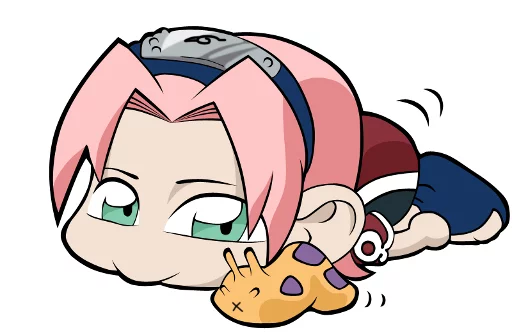 Sticker from the "Anime" sticker pack