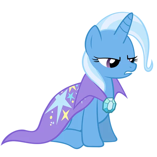 Стикер из набора "Great & Powerful Trixie!"