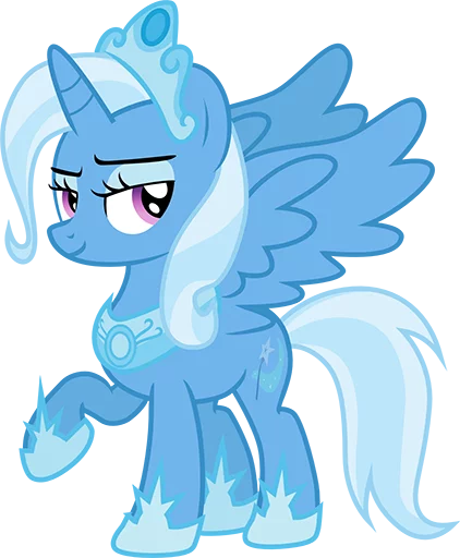 Sticker from the "Great & Powerful Trixie!" sticker pack