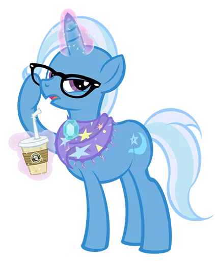 Sticker from the "Great & Powerful Trixie!" sticker pack