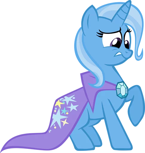 Стикер из набора "Great & Powerful Trixie!"