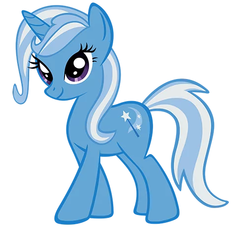 Стикер из набора "Great & Powerful Trixie!"