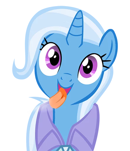 Sticker from the "Great & Powerful Trixie!" sticker pack