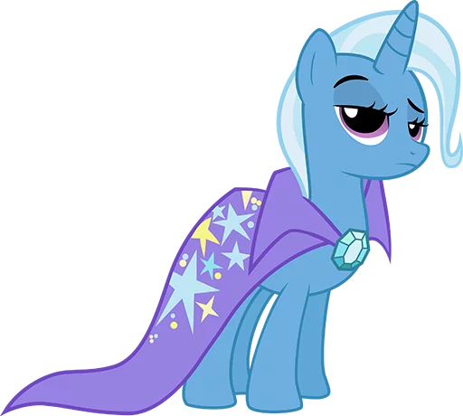 Стикер из набора "Great & Powerful Trixie!"