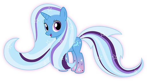 Sticker from the "Great & Powerful Trixie!" sticker pack