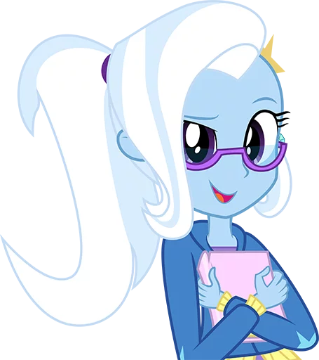 Стикер из набора "Great & Powerful Trixie!"