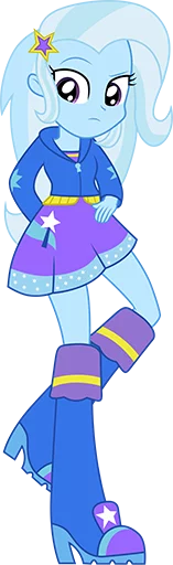 Sticker from the "Great & Powerful Trixie!" sticker pack