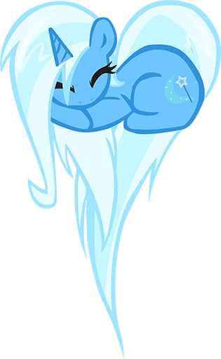 Sticker from the "Great & Powerful Trixie!" sticker pack