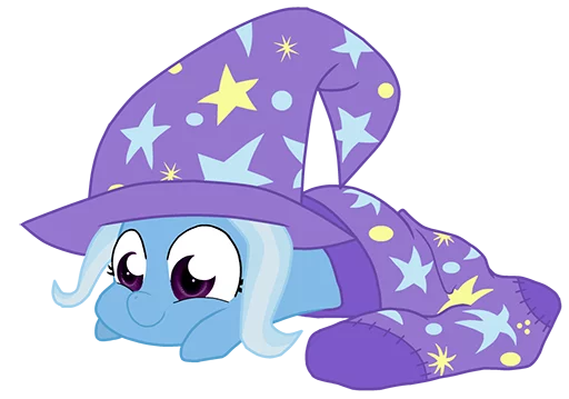 Sticker from the "Great & Powerful Trixie!" sticker pack