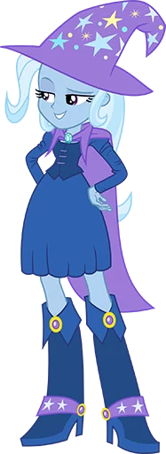 Sticker from the "Great & Powerful Trixie!" sticker pack