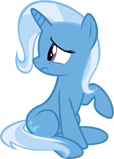 Sticker from the "Great & Powerful Trixie!" sticker pack