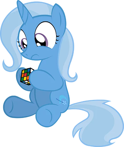 Sticker from the "Great & Powerful Trixie!" sticker pack