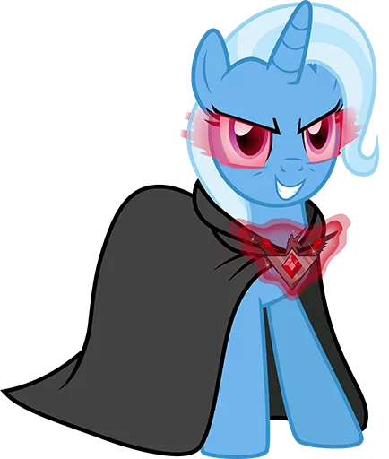 Стикер из набора "Great & Powerful Trixie!"