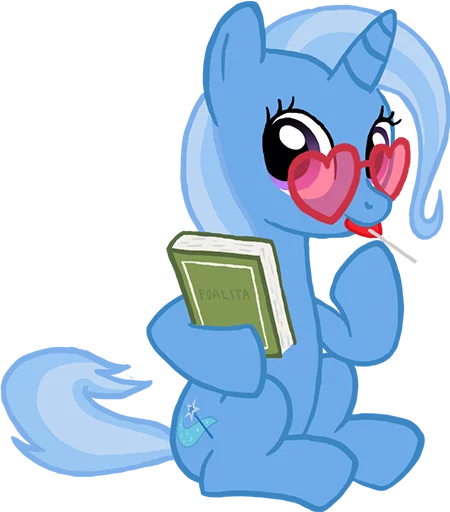 Sticker from the "Great & Powerful Trixie!" sticker pack