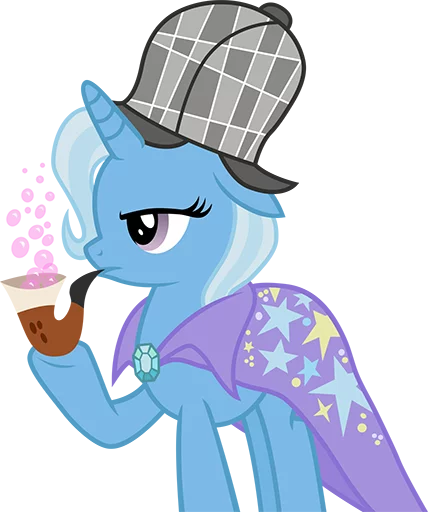 Стикер из набора "Great & Powerful Trixie!"