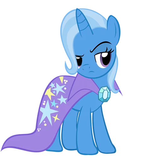 Стикер из набора "Great & Powerful Trixie!"