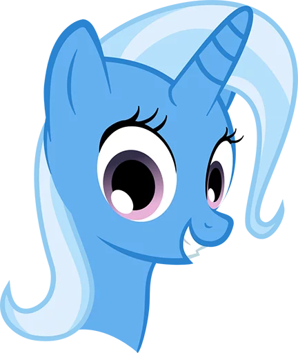 Sticker from the "Great & Powerful Trixie!" sticker pack