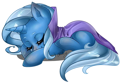 Sticker from the "Great & Powerful Trixie!" sticker pack