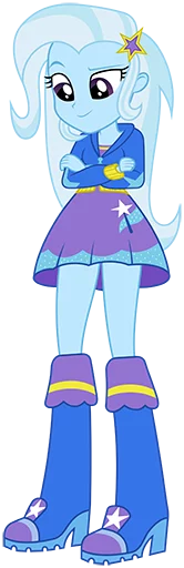 Sticker from the "Great & Powerful Trixie!" sticker pack