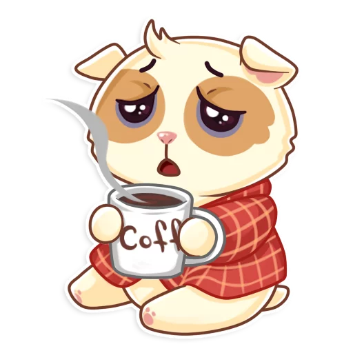 Sticker from the "Cavy" sticker pack