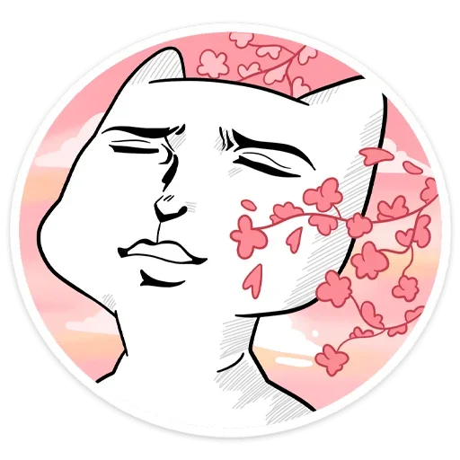 Sticker from the "Трич" sticker pack