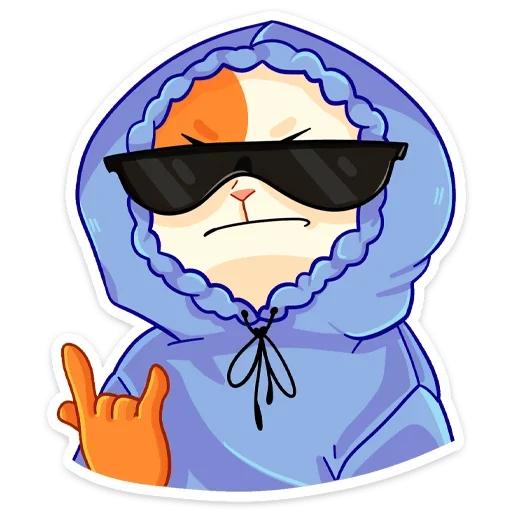 Sticker from the "Трич" sticker pack