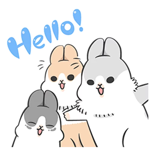 Sticker from the "Ultimate Machiko Rabbit Pack #1" sticker pack