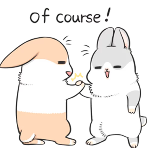 Sticker from the "Ultimate Machiko Rabbit Pack #1" sticker pack