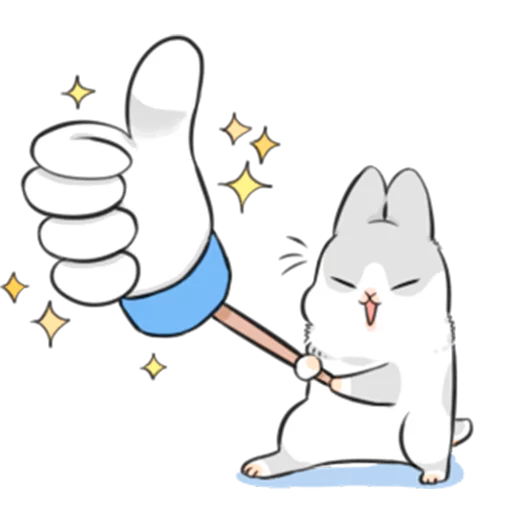 Sticker from the "Ultimate Machiko Rabbit Pack #1" sticker pack