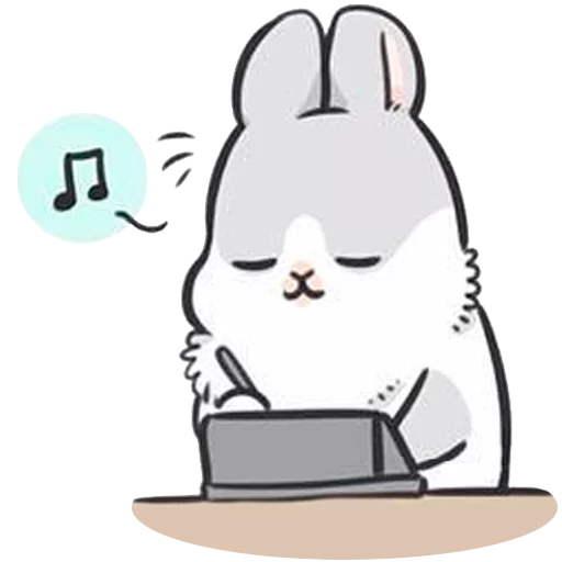 Sticker from the "Ultimate Machiko Rabbit Pack #1" sticker pack