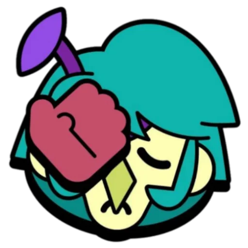 Sticker from the "Angelo Brawl Stars" sticker pack