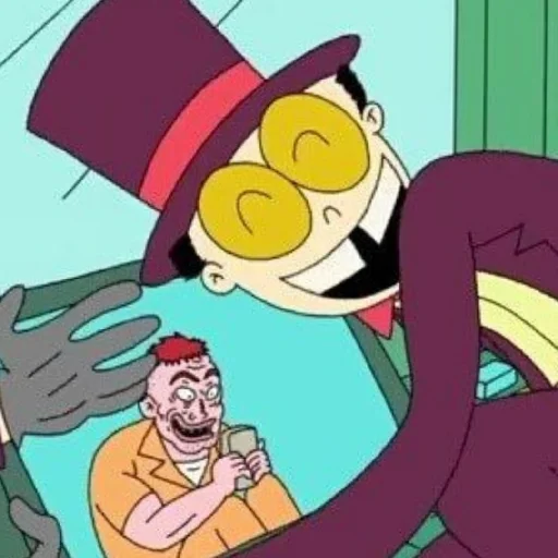 Sticker THE WARDEN / Superjail / Супертюрьма