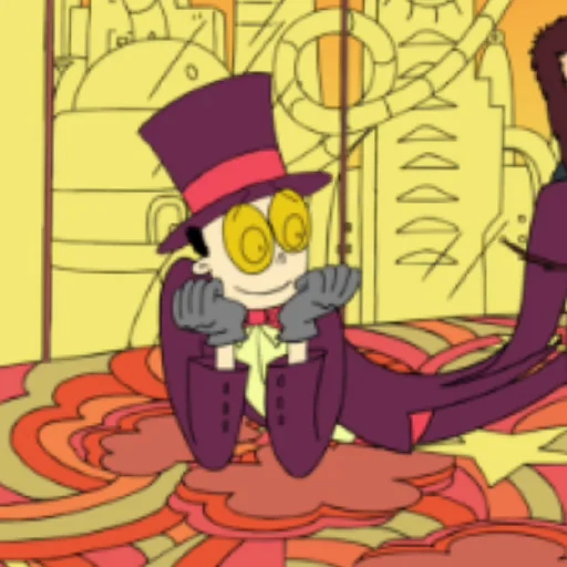 Sticker THE WARDEN / Superjail / Супертюрьма