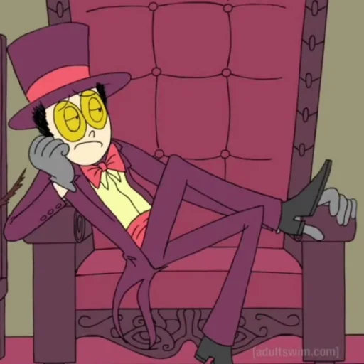 Sticker THE WARDEN / Superjail / Супертюрьма