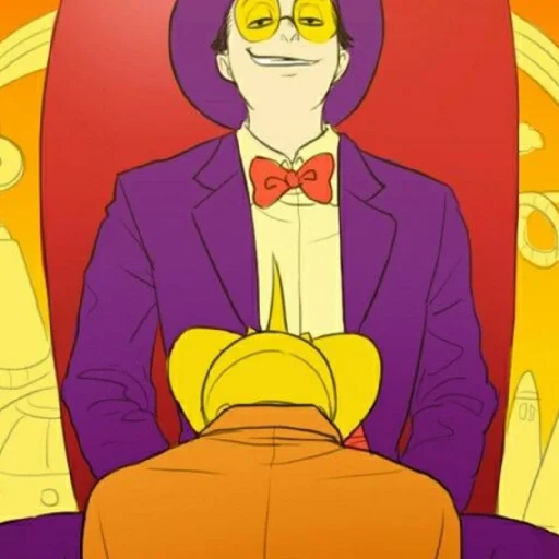 Стикер из набора "THE WARDEN / Superjail / Супертюрьма"