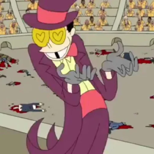 Sticker THE WARDEN / Superjail / Супертюрьма